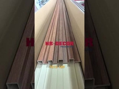 Wpc 3d Wall Panel Wpc Fluted Wall Panels For Facade