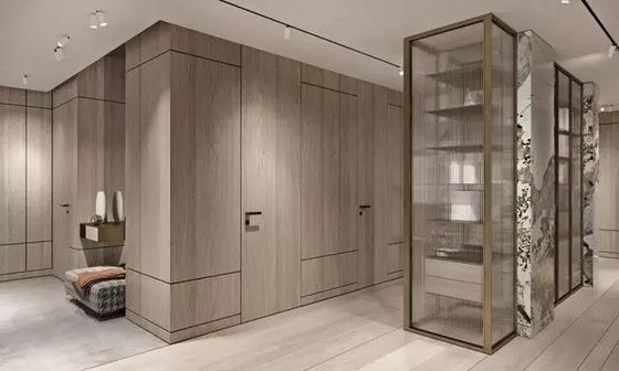 Fireproof WPC Interior Wall Cladding Thickness 5mm WPC Wood Cladding