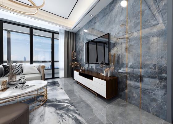 Fire Retardant PVC Marble Sheet Panel For Wall Cladding Water Proof