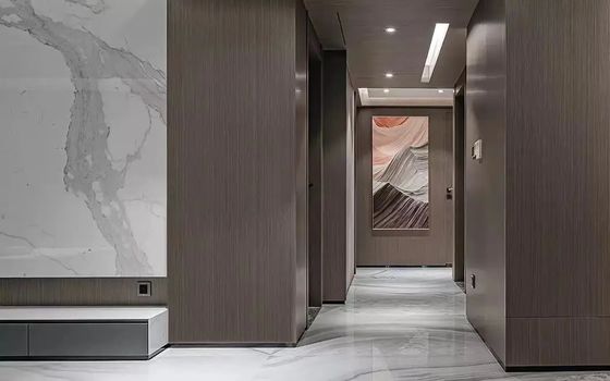 ISO WPC Wall Cladding OEM WPC Fluted Wall Panel For Commercial Buildings