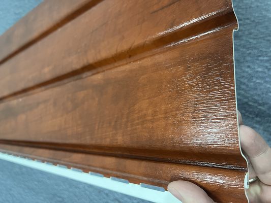 300mm UPVC Soffit Board Outdoor PVC Cladding Sheets Weather Resistant