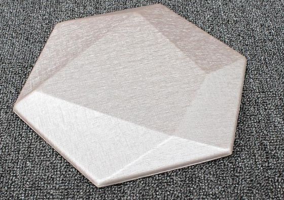 Smooth Interior Cladding Panels ODM Leather Padded Wall Panels