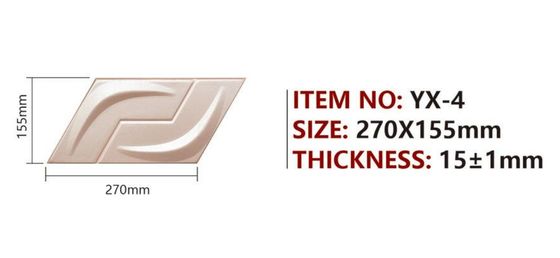 CE 3D Leather Wall Panel Waterproof Eco friendly For Wall Decoration