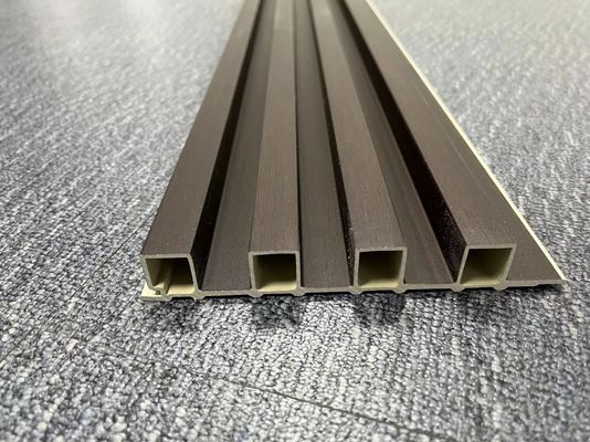 Waterproof WPC Fluted Panel For Interior Wall Cladding Mildew Resistance