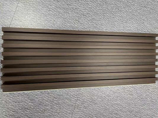 Waterproof WPC Fluted Panel For Interior Wall Cladding Mildew Resistance