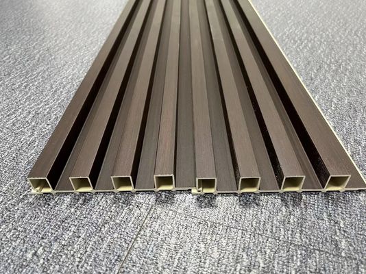 Waterproof WPC Fluted Panel For Interior Wall Cladding Mildew Resistance