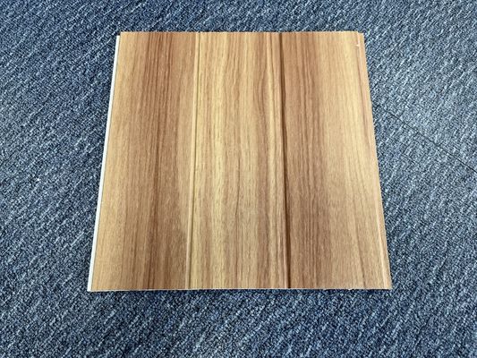 PVDF Outdoor PVC Wall Cladding 9mm Thickness Fireproof Plastic Outside Cladding