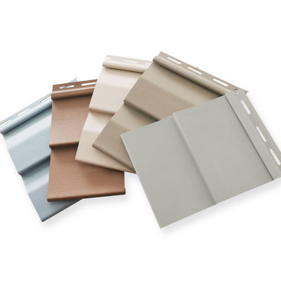Exterior Polyvinyl Chloride Siding Glossy Finish SGS Certification
