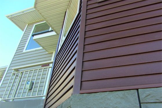 UV Resistant PVC Vinyl Siding Vinyl Exterior Cladding CE Certificate