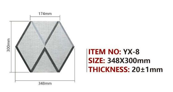 ISO 3D Leather Wall Panel Waterproof Leather Wall Cover Indoor
