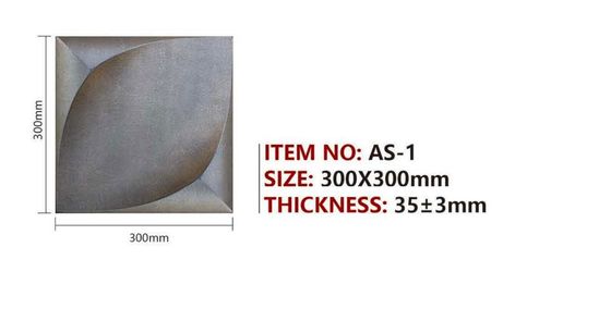 Moisture Proof 3D Leather Wall Panel Customized Leather Foam Wall Panels