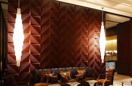 Wall Mounted Artificial Wall Panels Soundproof 3D Decorative Wall Panels