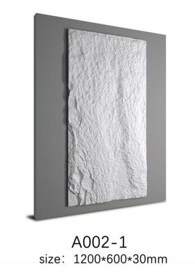 Lightweight PU Stone Panel With Easy To Install Class A Fire Resistance Low Maintenance