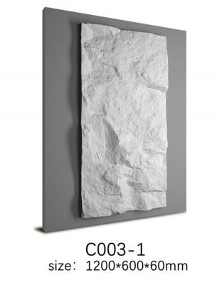 Easy To Install PU Faux Stone Panel Fireproof And Versatile Design