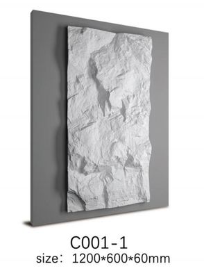 Easy To Install PU Faux Stone Panel Fireproof And Versatile Design