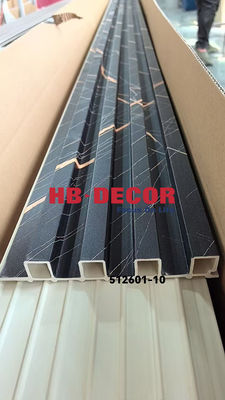 Customizable Width WPC Decorative Wall Panel Interclad Decorative Louver Panels Eco-Certifications FSC LEED GREENGUARD