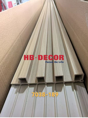 Wood Grain Pvc Wpc Wall Panels Designs For Decoration