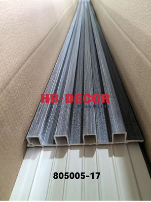 Customizable 3d Wpc Fluted Wall Panels For Facade