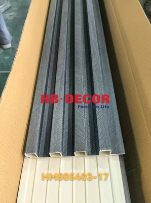 15mm Thickness WPC Wall Panel In Waterproof Design For Customizable Width 100mm-300mm
