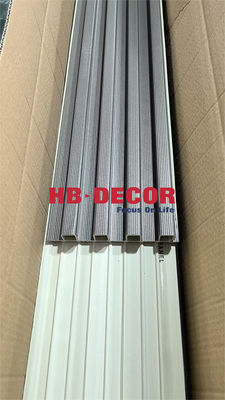 Custom Colors Supported Exterior Wpc Wall Panel For for Buildings