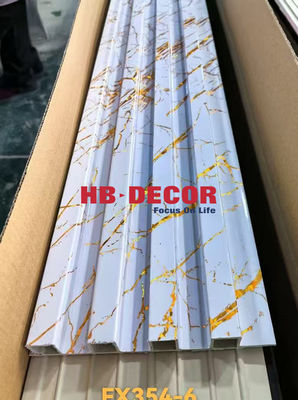 WPC Marble Wall Panels For Interior Walls 10mm Thickness And Eco Certifications
