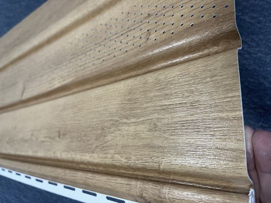 UPVC Soffit Board Anti UV  UPVC Soffit Panels Moisture Resistance and Long Lifespan for a Reliable Building Cover